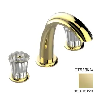 Смеситель для раковины THG MILLE NUITS-CLEAR CRYSTAL