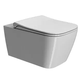 Унитаз GSI Nubes 9615FR511+MS96C11 белый глянцевый