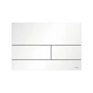 Панель смыва с двумя клавишами 22*1.1*h15, белый матовый