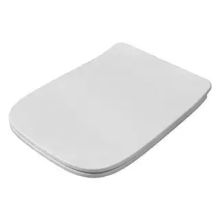 Сиденье для унитаза Slim белый матовый/хром