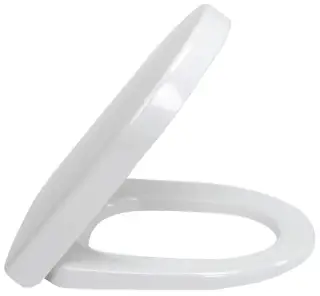 Сиденье с крышкой для унитаза QuickRelease и SoftClosing 35*43, 01 альпийский белый/крепления из нержавеющей стали