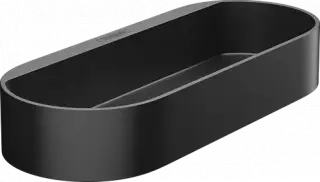 Контейнер 25*10*3.9h матовый черный