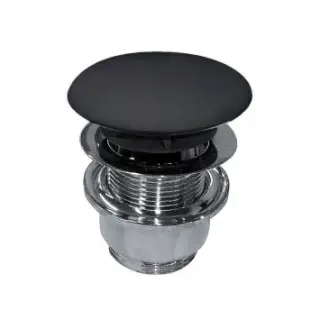 Донный клапан Art Ceram ACA038.17;00 керам. крышка черный матовый