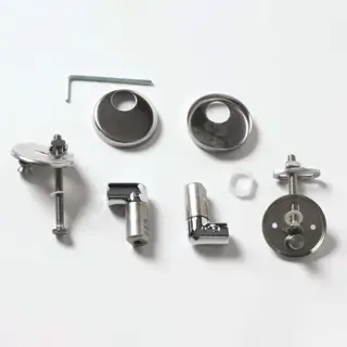 Петли для сиденья с механизмом плавного закрывания