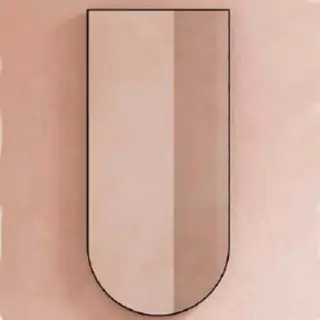 GLOBO LT045LAR Зеркало, размер 110х51 см, крепление в комплекте (Nero opaco)