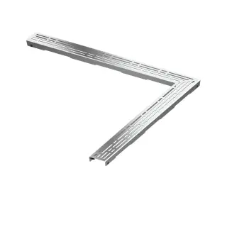 Решетка на дренажный канал угловая 