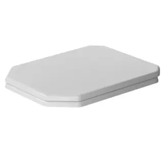 Сиденье для унитаза Duravit 1930 0064890000 цвет белый, петли: нержавеющая сталь
