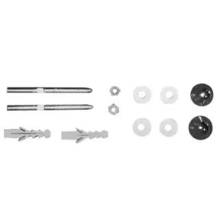 Крепление для писсуаров, цвет хром