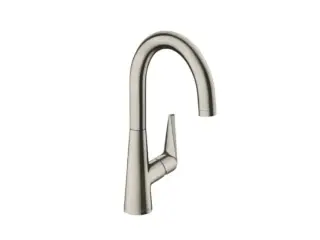 Смеситель для кухни, Hansgrohe, Talis M51, цвет-сталь