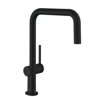 Смеситель для кухни, Hansgrohe, Talis M54, цвет-черный матовый