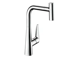 Смеситель для кухни, Hansgrohe, Talis Select M51, цвет-сталь