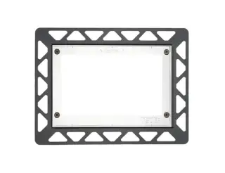 Монтажная рамка для кнопки смыва, TECE, TECEloop, TECEsquare, цвет-хром глянцевый