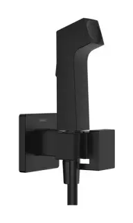 Гигиенический душ, Hansgrohe, Bidette E EcoSmart+, цвет-чёрный матовый