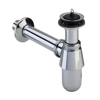 Сифон, Viega, для раковины, бутылочный, DN 32, G 1 1/4