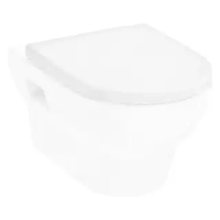 Сиденье для унитаза, Hansgrohe, GladeLake S, шг 365*540, цвет-белый