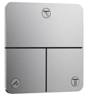 Вентиль, Hansgrohe, ShowerSelect Comfort Q, для 3 потребителей, цвет-хром