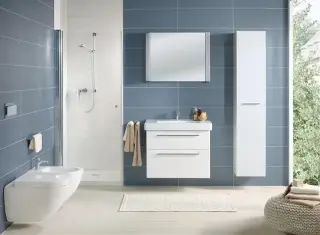 Тумба под раковину, Villeroy&Boch, Verity Design, шгв 750*450*575, цвет-белый
