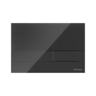 Клавиша смыва, TECE, TECEspring square, для унитаза, шгв 245*8*165, цвет-черный