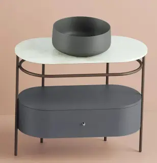 Консоль для ванной комнаты Art Ceram ACA068.56 Цвет-moka