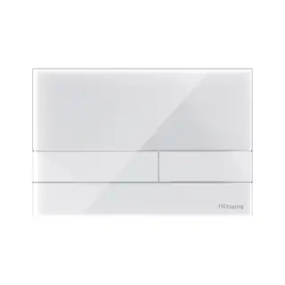 Клавиша смыва, TECE, TECEspring square, для унитаза, шгв 245*8*165, цвет-белый