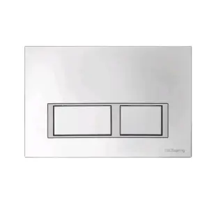 Клавиша смыва, TECE, TeceSpring V, для унитаза, шгв 245*8*165, цвет-хром матовый/хром глянцевый