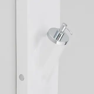 Дозатор Art Ceram Sotto Sopra + Up ACA027 цвет хром