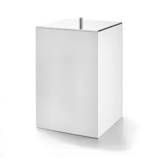 Корзина 3SC BeMood White BEMW64ANX цвет-white/nickel satin matte