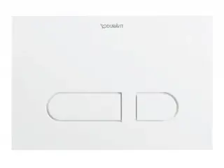 Клавиша смыва, Duravit, DuraSystem, для унитаза, шгв 217*10*146.5, цвет-белый