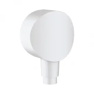 Шланговое подсоединение, Hansgrohe, Fixfit, цвет-белый матовый