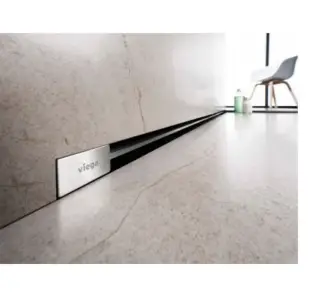 Дизайн-решетка, Viega, Advantix Vario, 1200 мм, цвет-матовая нержавеющая сталь