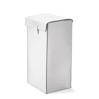 Корзина для белья Decor Walther NAPPA 0938850 цвет-белый матовый