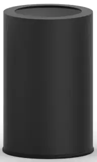 Корзина Decor Walther ROOMS 0615060 Черный матовый