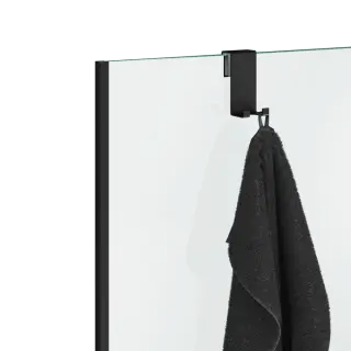 Decor Walther 0902060 - DH Крючок для душевой двери, черный матовый