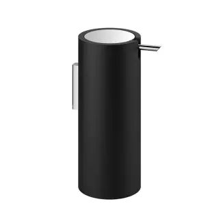 Дозатор Decor Walther STONE SSP 0972264 черный матовый/хром