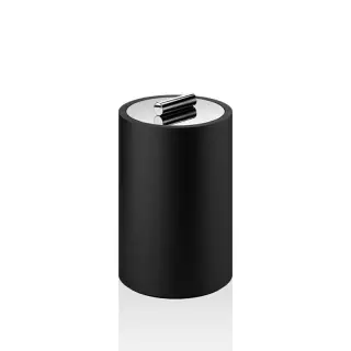 Decor Walther 0971464 STONE DMD L Универсальная коробка с крышкой большая / черный матовый / хром