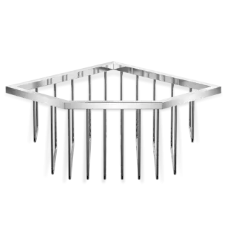 Decor Walther 0703300 - WA ECK1 угловая полка для губки Хром