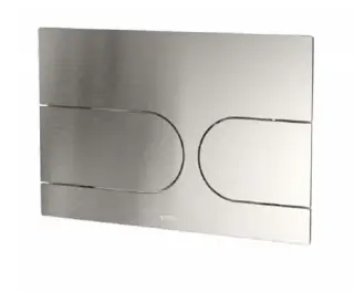Клавиша смыва, TOTO, WASHLET®, для унитаза, шгв 243*12*159, цвет-сталь