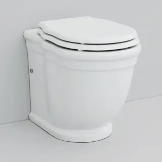 Унитаз Art Ceram Hermitage HEV005.01;00 белый блестящий