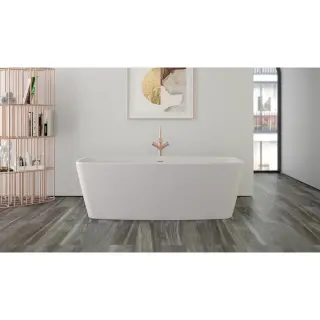 Knief 0100-284 CUBE Ванна акриловая отдельностоящая 170х80х60H, белая глянцевая