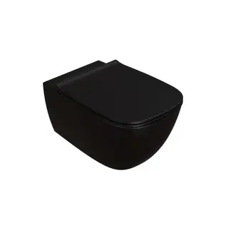 GLOBO GNS02AR Унитаз GENESIS подвесной безободковый, размер 55 см, крепление в комплекте, цвет ar