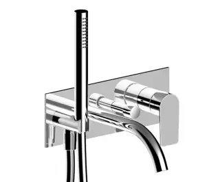 Fantini # 6102V621B MYO Встраиваемый смеситель для ванны наружная часть хром