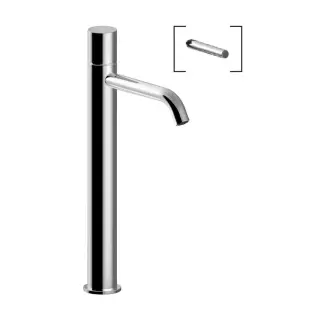 Fantini # 5002G906WF NOSTROMO SMALL Смеситель для раковины на 1 отверстие, высокий излив хром