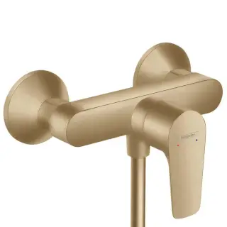 Смеситель для душа, Hansgrohe, Talis E, цвет- шлифованная бронза