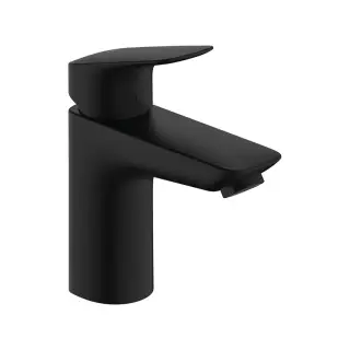 Смеситель для раковины, Hansgrohe, Logis, цвет-черный матовый