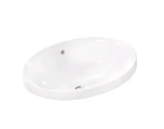 Раковина, Hansgrohe, Xuniva D, шгв 550*400*175, отверстия для смесителя-отсутствуют, цвет-белый