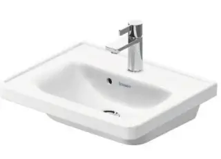 Раковина, Duravit, D-Neo, шгв 500*400*150, отверстия для смесителя-1, цвет-альпийский белый (белый Alpin)