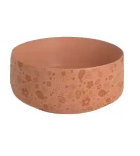 Раковина Art Ceram COL001.14.87 Цвет-rosso corallo/декор LOL