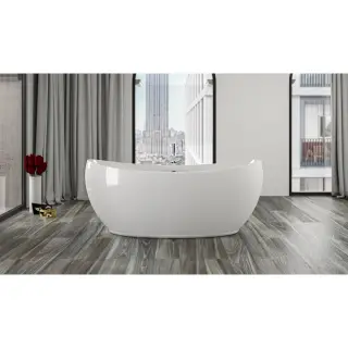 Knief 0100-283 VENICE Ванна акриловая отдельностоящая 180x83,5x74,5H, белая глянцевая