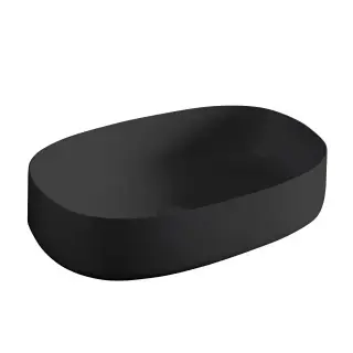 Раковина Art Ceram COL003.17.34 Цвет-черный матовый/покрытие Saniglaze
