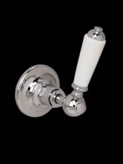 Вентиль запорный, P9.5-11.7*h8.9, хром